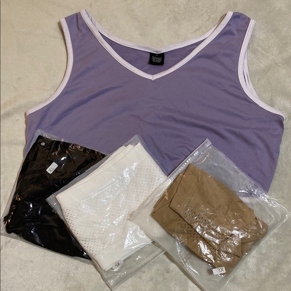 Purple Sleeveless Top - Picture 1 of 4